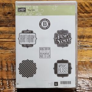 Stampin' Up! Tag Talk Stamp Set
